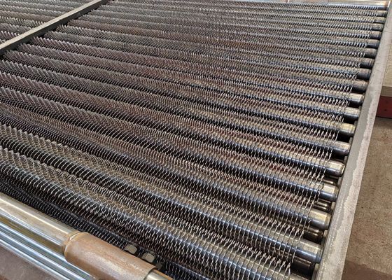 ASTM A179 Yüksek Frekanslı Kaynak Spiral Karbon Çelik Fin Tube Boiler Economizer için