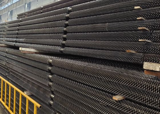 ASTM A179 Yüksek Frekanslı Kaynak Spiral Karbon Çelik Fin Tube Boiler Economizer için