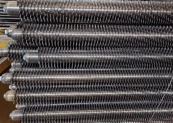 Spiral Fined Isı Değiştiricisi Tüp Ekonomizer için Dikişsiz Corten Çelik Fin Tüp