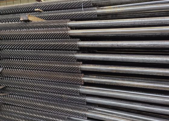 Karbon çelik kazan Fin Tube için Superheater Dikişsiz Spiral Fined Isı Değiştiricisi Tube