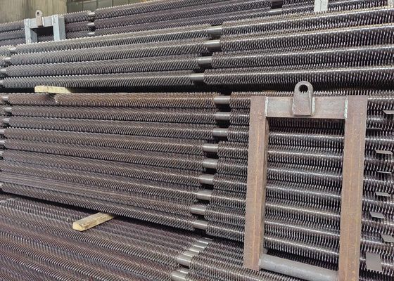Karbon çelik kazan Fin Tube için Superheater Dikişsiz Spiral Fined Isı Değiştiricisi Tube