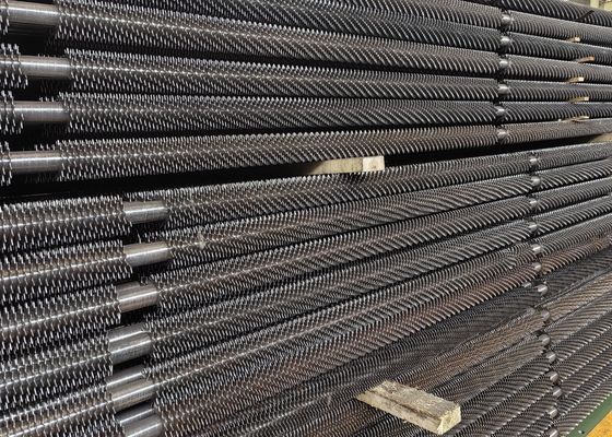Korrozyona ve aşınmaya karşı dayanıklı yüksek frekanslı kaynaklı spiral kanat tüpleri