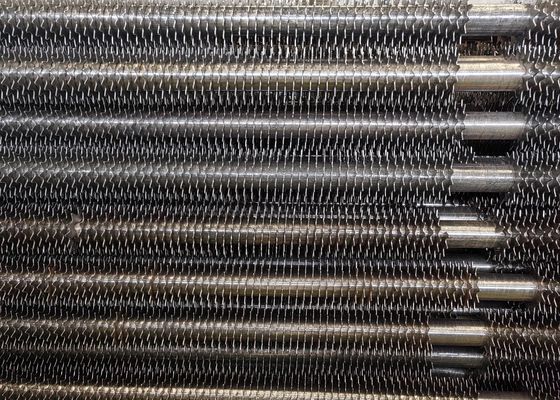 CE Standart Karbon Çelik Kazan Parçaları Spiral Fin Tube Coil Boiler Tube For Economizer