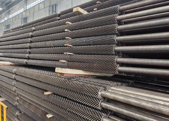 CE Standart Karbon Çelik Kazan Parçaları Spiral Fin Tube Coil Boiler Tube For Economizer