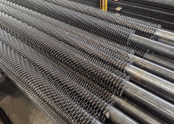 CE Standart Karbon Çelik Kazan Parçaları Spiral Fin Tube Coil Boiler Tube For Economizer