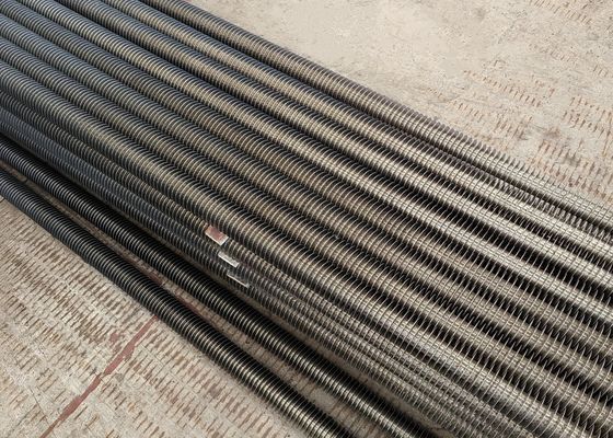 ASME Standart Yüksek Frekanslı Kaynatılmış Spiral Fin Tüp Yüksek Sıcaklığa ve Basınça Dirençli