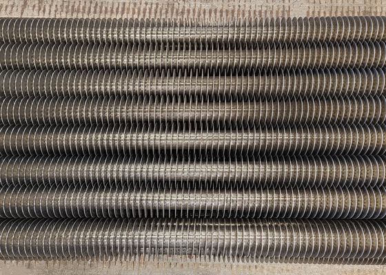Karbon çelik kazıklar için korozyon ön ısıtıcılar için spiral kanatlı borular