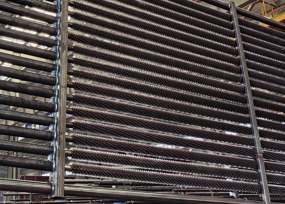 Paslanmaz Çelik Spiral Boiler Fin Tube Asme Standartı ile Üstün Isı Dökme için