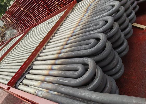 ASTM A249 Karbon çelik serpentin bobini / kazan ısıtıcısında yılan tüpü