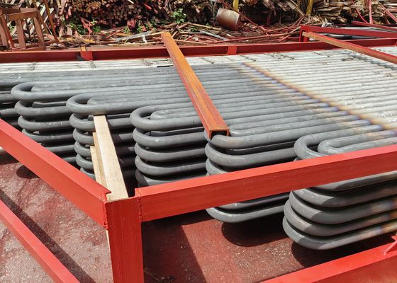 ASTM A249 Karbon çelik serpentin bobini / kazan ısıtıcısında yılan tüpü