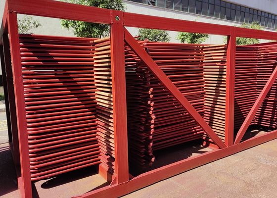 Yatay veya dikey kazan yapısı için özel tasarımlı serpentin tüp