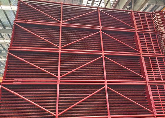 Yüksek frekanslı kaynaklı kazan spiral kanatlı boru ısı değiştiricisi / kondansör için