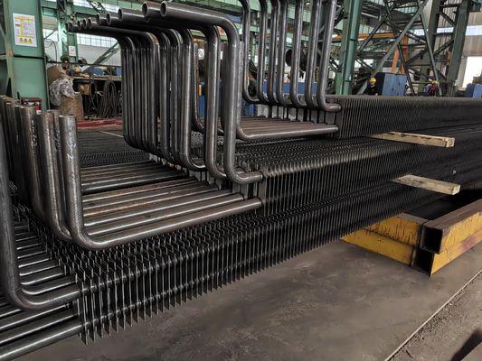 ASME Sıcaklık Değiştirme Karbon Çelik Kazan H Fin Tüpü Düşük Bakım Maliyeti
