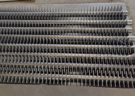 Verimli Isı Değiştirme Elementi Karbon Çelik Kazan H Fin Tube In Isı Değiştirici