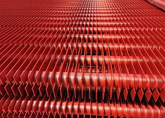 ASME Boyalı Karbon Çelik Kazan H Fin Tube Güçlendirme Isı Transfer