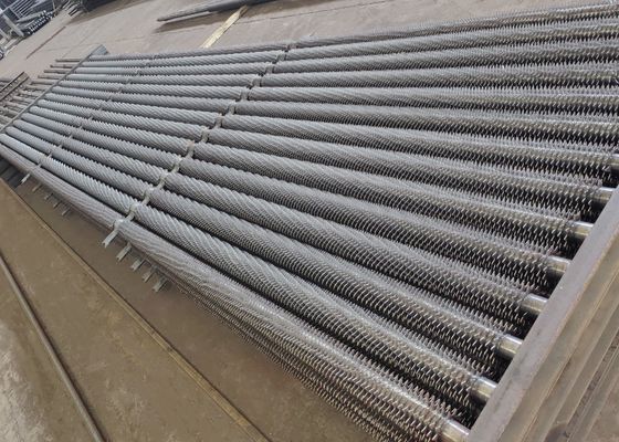 SA213/ASTM Paslanmaz çelik kazanı yüksek verimlilikli tırnaklı Spiral Fin tüpü