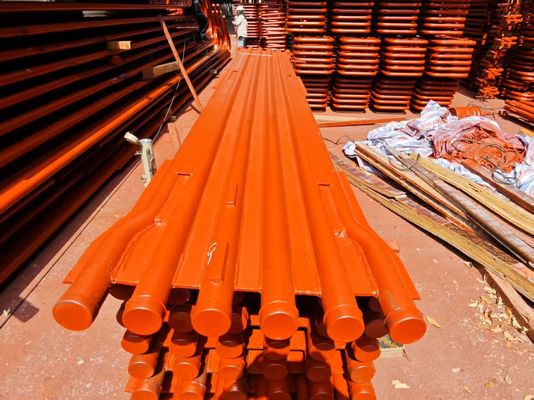Membran duvarları için yüksek sıcaklıklı boyalı kazan tüpleri özel