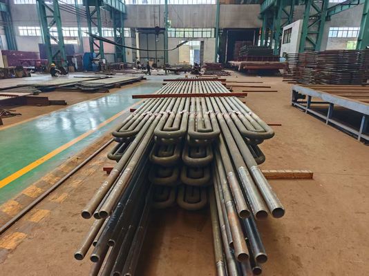 Yüksek Basınçlı ASME Sertifikalı Endüstriyel Kazanlar İçin Ekonomizer Serpantin Boru