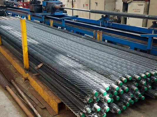 Yüksek Verimli Kazan Kanatlı Borusu Isı Transferi ve Kirlenme Önleme İçin