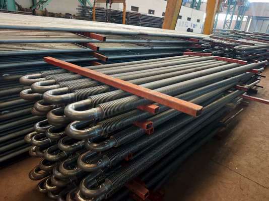 Özel kazan Spiral Fin Tube Karbon Çelik Yüksek frekanslı kaynak Yüksek verimlilik