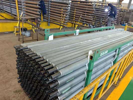 Durable Energy Saving Customized Spiral Finned Tube Economizer For Boilers