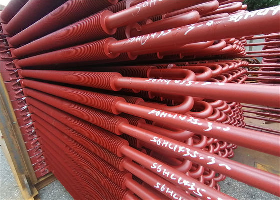 ASME Standart Spiral Tipi Boiler Fin Tube Max. 20t/h Buhar Üretimi ve Yüksek Güvenlik Seviyesi