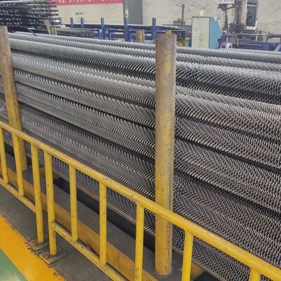 Karbon Çeliği ASME Standart Kazan Spiral Kanatlı Boru, Enerji Santrali Ekonomizörleri İçin