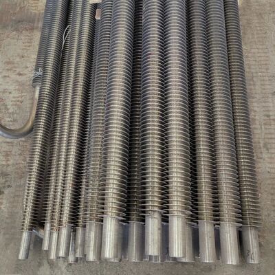 Yüksek frekanslı kaynaklı karbon çelik kazan spiral kanat tüpü Endüstriyel uygulamalar için özelleştirilmiş