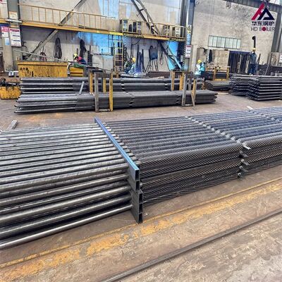 Katı Tırnaklı Spiral Fined Boiler Fin Tube Isı Değiştiricisi Anti-Ash Paslanmaz Çelik