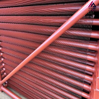 Paslanmaz Çelikten Spiral Katı Tırtıklı Kanatlı 25m Maksimum Uzunlukta Kazan Finli Boru