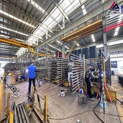 Paslanmaz Çelikten Spiral Katı Tırtıklı Kanatlı 25m Maksimum Uzunlukta Kazan Finli Boru