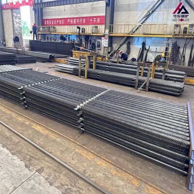 Paslanmaz Çelikten Spiral Katı Tırtıklı Kanatlı 25m Maksimum Uzunlukta Kazan Finli Boru