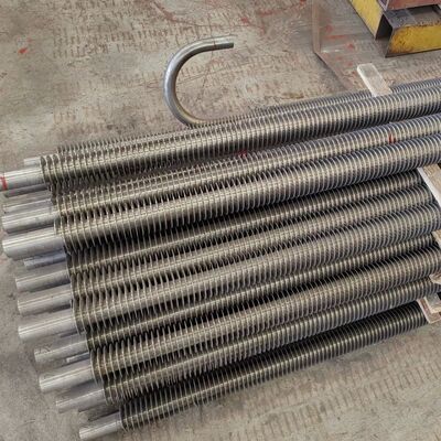 Özelleştirilmiş Özelliklere Sahip Kazan Isı Transferi için Karbon Çeliği ASME Standart Spiral Kanatlı Boru