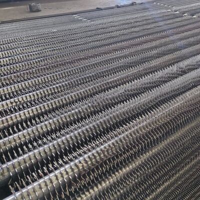 SA213/ASTM Paslanmaz Çelik Yüksek Verimli Kazan Kanatlı Borusu, Özelleştirilmiş Tırtıklı Spiral Tasarım