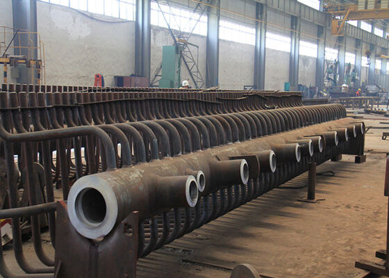ASME Standard Stainless Steel Boiler Manifold Header with Customized Specification for Steam Heat Collection