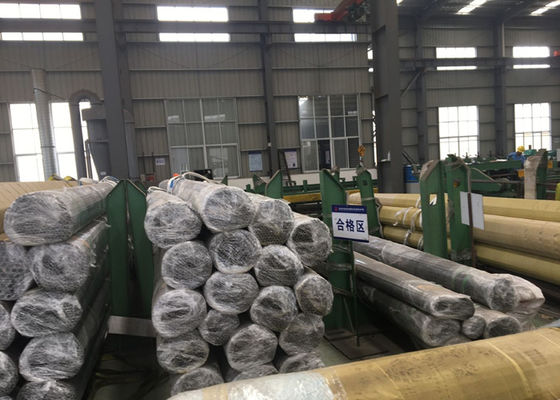 Ss Boru Kaynak / Çelik Dikişli Boru Cilalı ASTM A554 TP321 321H Uzunluk 6M