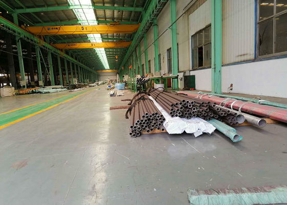Eşanjör için SS İnce Duvar Paslanmaz Çelik Boru Yüksek Dayanıklılık