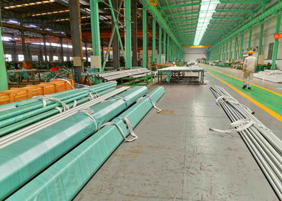 Eşanjör için SS İnce Duvar Paslanmaz Çelik Boru Yüksek Dayanıklılık