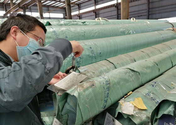 Eşanjör için ASTM A269 Ss Dikişsiz Boru TP316L TP316Ti TP316H 38 * 3 * 6000mm