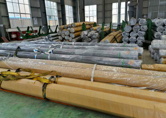Metal Alaşımlı Çelik Dikişsiz Boru ASTM A209 T1 T1A T1B ASTM A210 A1 DIN 1629 St52.4 St52, Yağlı Yüzey Düz Uç M W