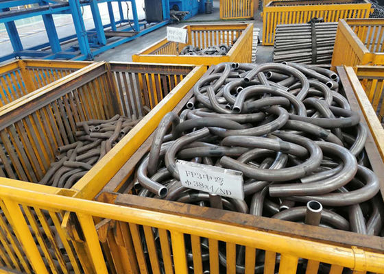 ASTM A234 WPB S LR Dirsek Çelik Kazan Boruları / Karbon Dövme Çelik Dirsek