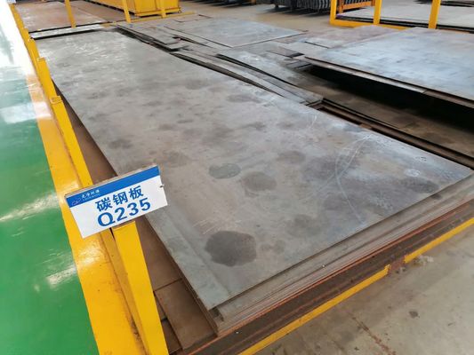 Soğuk Haddelenmiş Veya Sıcak Haddelenmiş Paslanmaz Çelik Levha Kalınlığı 6 - 80mm Q235 Q345 B C D E