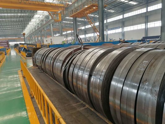 Soğuk Haddelenmiş Çelik Şerit Siyah Tavlama Bobini DC01 SPCC Kalınlığı 0.5 - 3.0mm 1250mm Genişlik