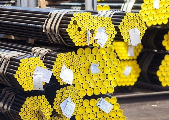 ASME SS316L Tavlı Asitleme Dikişsiz Kazan Bankası Boruları Düz ​​Uçlar
