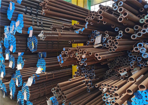 ASTM A210 Santrali 0.8mm Cs Duvar Kalınlığı 0.8-15mm ile Dikişsiz Boru