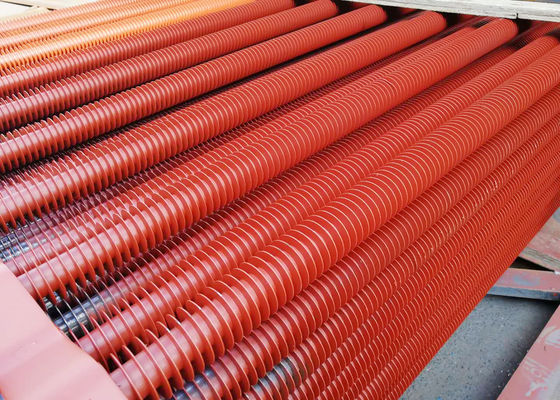Yüksek Frekans Kaynaklı 430mm Genişlik Spiral Fin Borusu