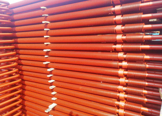Yüksek Frekans Kaynaklı 430mm Genişlik Spiral Fin Borusu