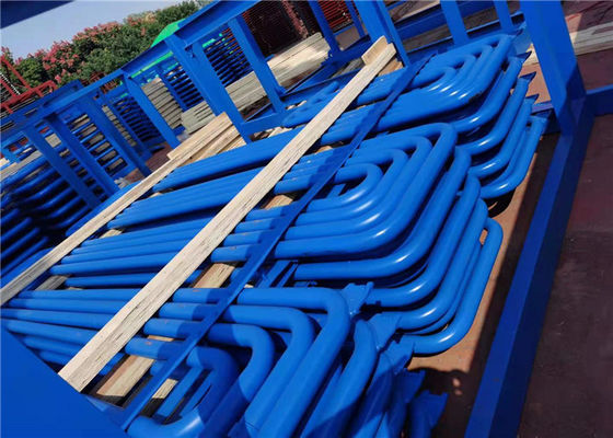 EN3834 1500mm Kömür Yakıtlı Kazan Serpantin Borusu Paslanmaz Çelik