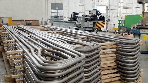 SGS ASTM A179 19.05X2.11X6000MM Dikişsiz Kazan Borusu U bükme