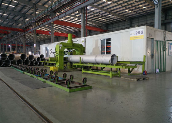 Superheater için 405mm ERW Turşu Paslanmaz Çelik Kaynaklı Borular